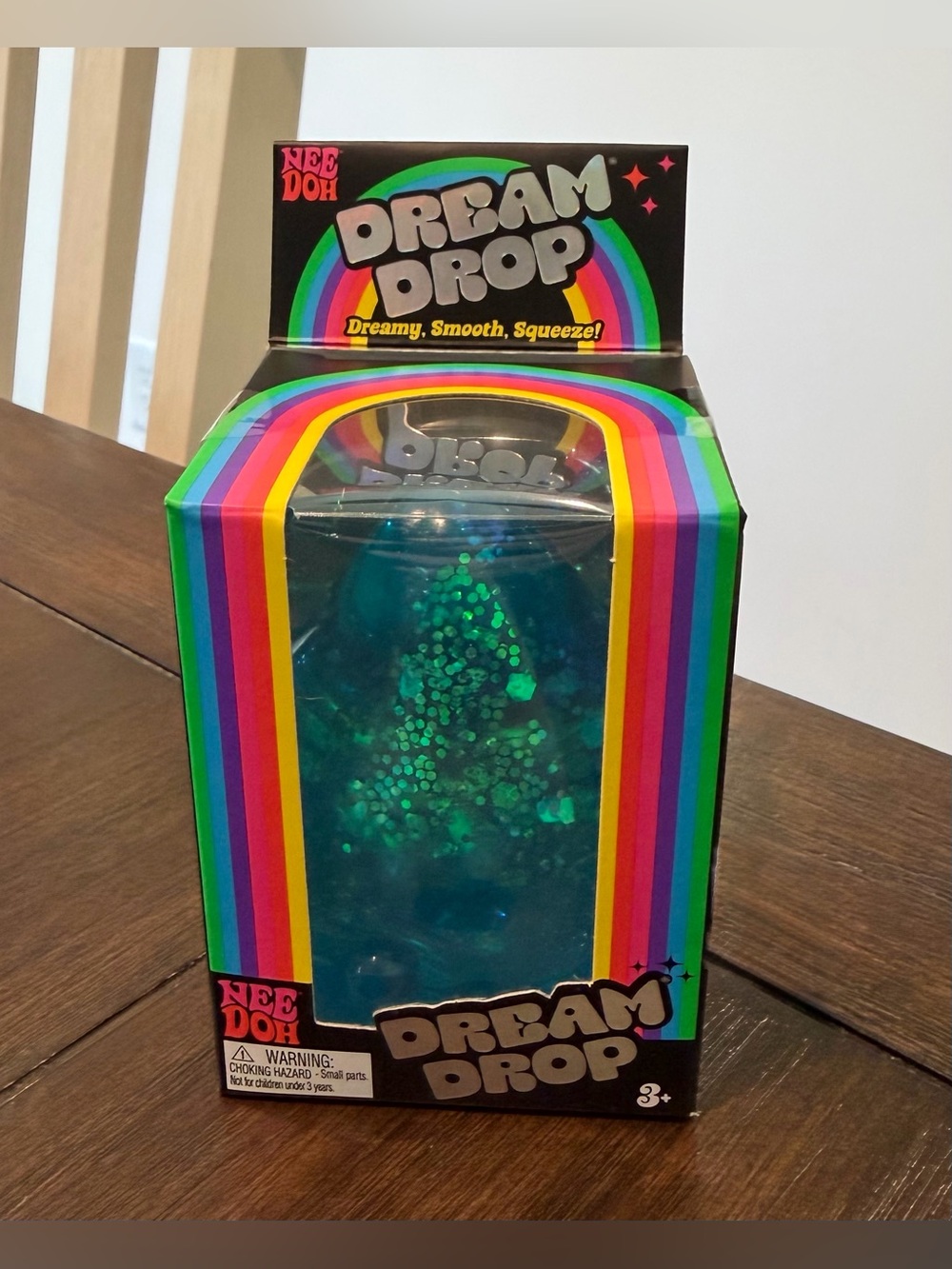 NeeDoh Dream Drop Squishy Toy - Blue